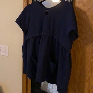 Maternity scrub top XL